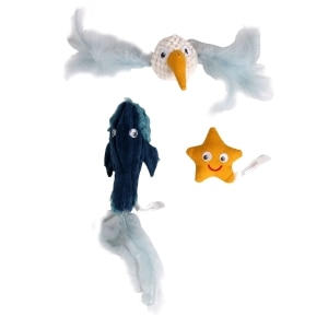 By The Sea Whale, Seagull & Star Cat Toy