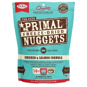 Freeze-Dried Nuggets Chicken & Salmon Formula Cat Food