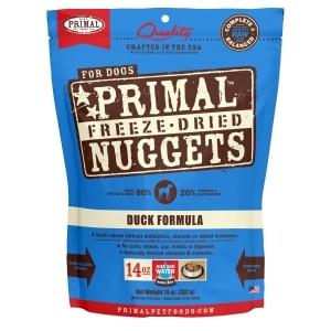 Freeze-Dried Nuggets Duck Formula Dog Food