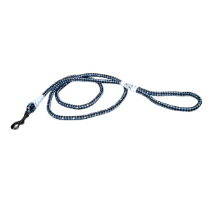Reflective Braided Rope Snap Dog Leash - Sapphire