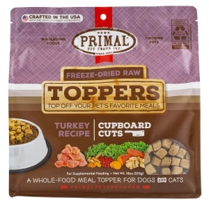 Cupboard Cuts Freeze-Dried Raw Toppers Turkey Recipe Dog & Cat Food