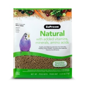 Natural with Added Vitamins, Minerals and Amino Acids for Small Birds