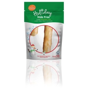 Rawhide Free Candy Cane Chew for Dogs