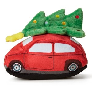 Car & Tree Haul Holiday Dog Toy
