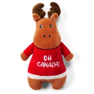 Oh Canada Moose Plush Dog Toy