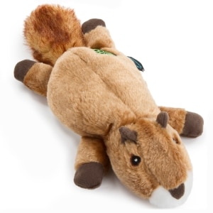 Flatz Squirrel with Chew Guard Dog Toy