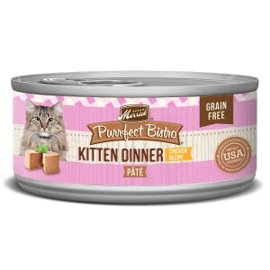 Purrfect Bistro Grain Free Kitten Dinner Chicken Pate Recipe Cat Food