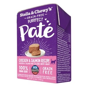 Grain-Free Purrfect Pate Chicken & Salmon Recipe Cat Food