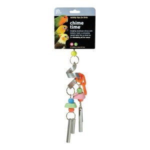 Chime Time Cyclone Bird Toy Assorted Colors