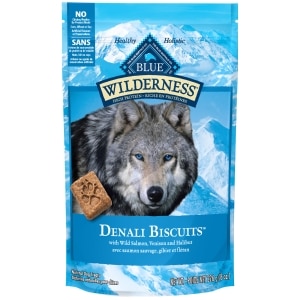 Wilderness Crunchy Denali Wild Salmon, Venison, & Halibut Biscuit Dog Treats