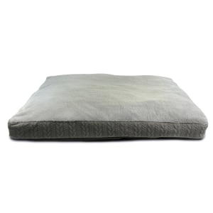 Cable Knit Gusset Pillow Grey