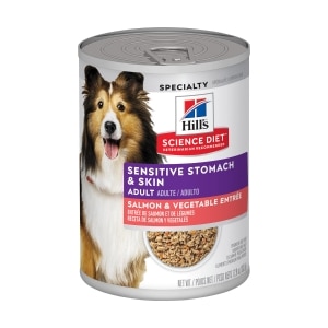 Sensitive Stomach & Skin Salmon & Vegetable Entree Adult Dog Food