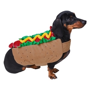 Hot Dog Sparkle Halloween Dog Costume
