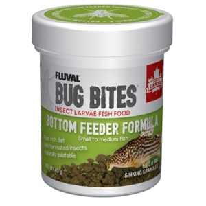 Bug Bites Bottom Feeder Formula Granules for Small to Medium Fish Food