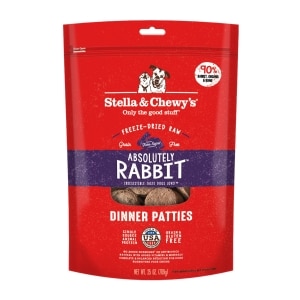 Freeze-Dried Absolutely Rabbit Dinner Patties Dog Food