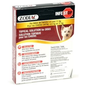 Infestop Topical Solution for Dogs Between 4.6 kg and 11 kg