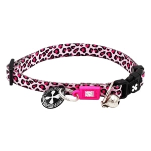 SMART ID Leopard Pink Cat Collar
