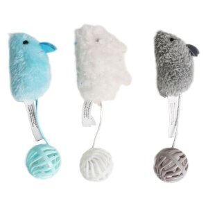 Frozen in Time Balls and Mice 6 Piece Cat Toy