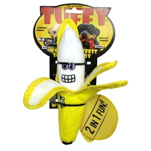 Funny Food Banana 2 In 1 Dog Toy