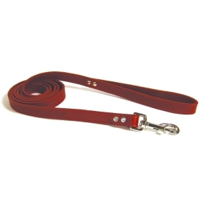 Luxe Leashes 1/2in Red
