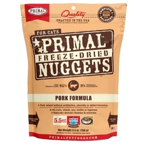 Freeze-Dried Nuggets Pork Formula Cat Food