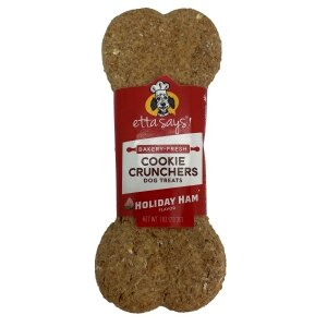 Holiday Ham Cookie Crunchers Dog Treats