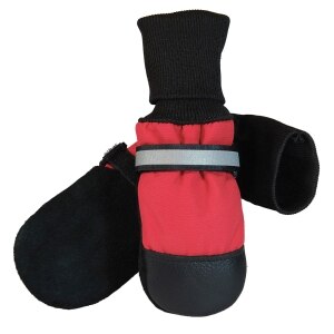 Fleece Lined Red Boots