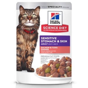 Sensitive Stomach & Skin Salmon & Tuna Adult Cat Food
