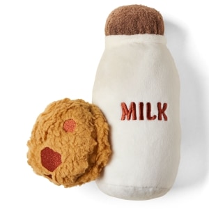 Cookies n Milk Holiday Dog Toy