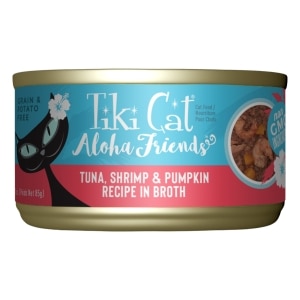 Aloha Friends Tuna with Shrimp & Pumpkin Cat Food