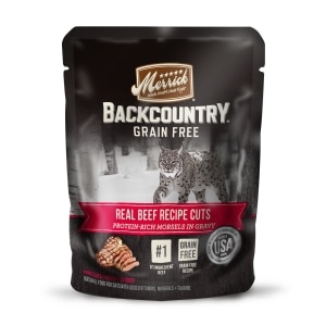 Backcountry Grain Free Real Beef Cuts Recipe Cat Food