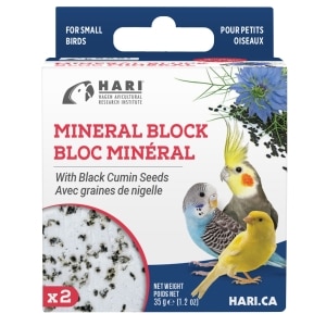 Mineral Block with Black Cumin Seeds for Small Birds