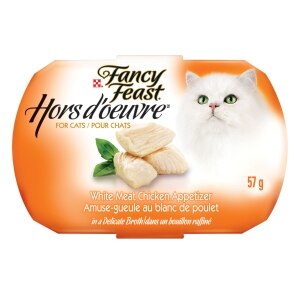 Hors d'Oeuvre White Meat Chicken Appetizer Cat Food Topper