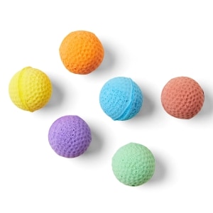 Sponge Ball Assorted Colours Cat Toy