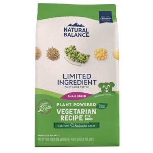Limited Ingredient Plant Powered Vegetarian Recipe Small Breed Adult Dog Food