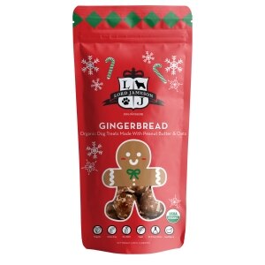 Gingerbread Organic Holiday Dog Treats