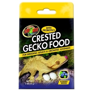 Crested Blueberry Gecko Food