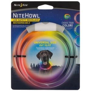 NiteHowl Rechargeable LED Safety Necklace Disc-O