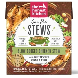 One Pot Stews Slow Cooked Chicken Stew with Sweet Potato, Spinach & Apples Dog Food