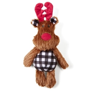Reindeer Plush Dog Toy