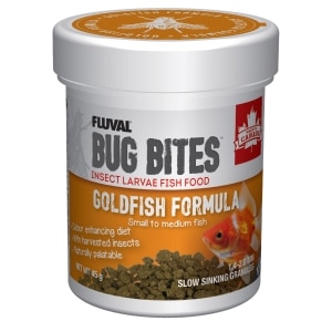 Bug Bites Goldfish Formula Granules for Small to Medium Fish Food