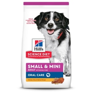 Small & Mini Oral Care Chicken, Rice & Barley Recipe Adult Dog Food
