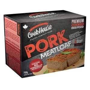 Cookhouse Pork Meatloaf Dog Food