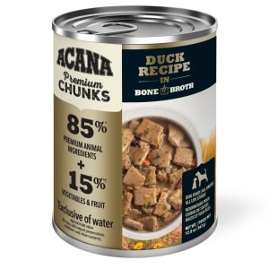 Premium Chunks Duck Recipe Dog Food