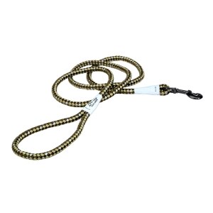 Reflective Braided Rope Snap Dog Leash - Fern