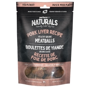 Healthy Grains Meatballs Pork Liver Recipe Dog Treats
