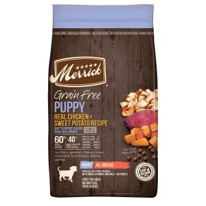 Grain Free Real Chicken + Sweet Potato Puppy Recipe Dog Food