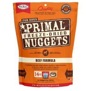 Freeze-Dried Nuggets Beef Formula Dog Food