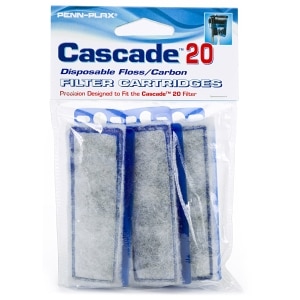 Cascade Disposable Floss/Carbon Filter Cartridges.