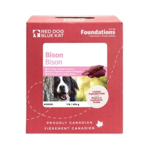 Foundations Bison 4 Pack Adult Dog Food